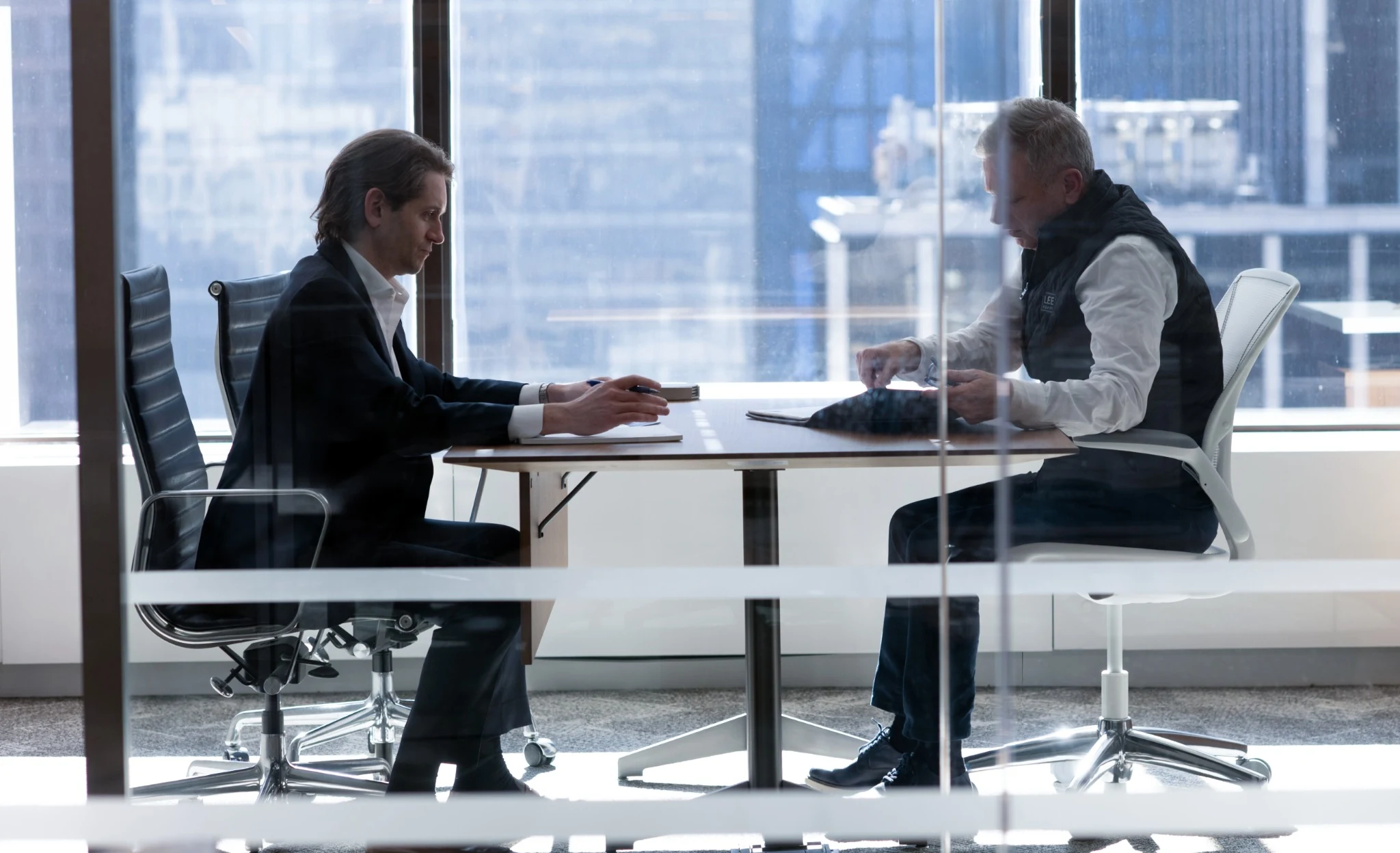 Lee Equity Partners colleagues in conversation
